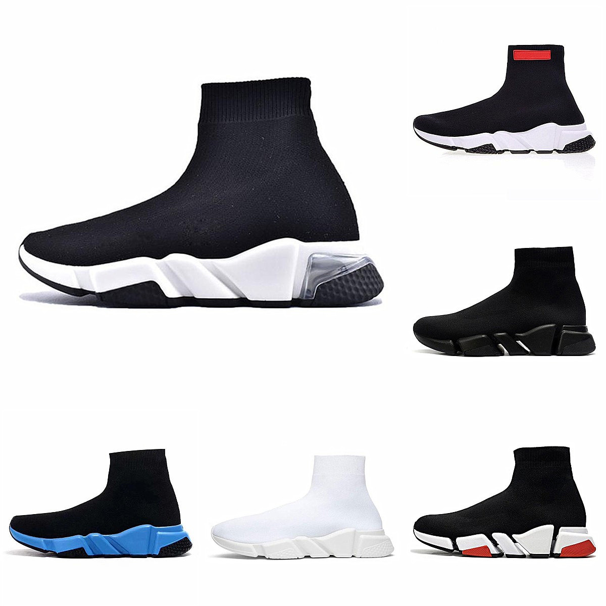 

2023 Speeds 2.0 Shoe Platform Sneaker Men Women Designer Tripler Paris Socks Boots Black White Blue Light Sliver Brown Ruby Graffiti Vintage Beige Pink Trainers S8, Please contact us