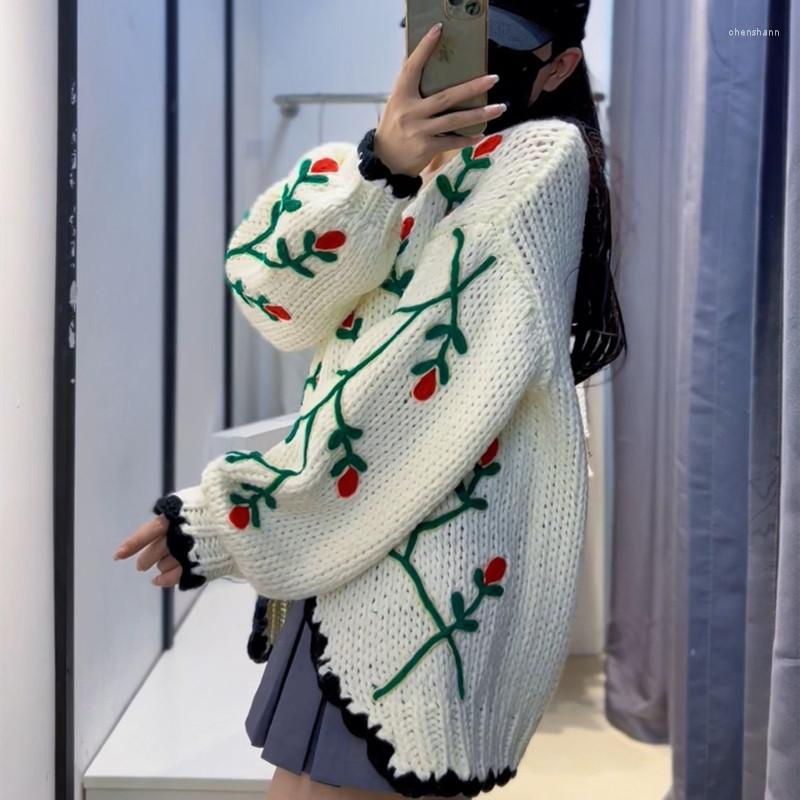 

Women' Knits R09669 Fashion Women' Sweaters 2022 Runway Luxury European Design Party Style Clothing, Picture shown