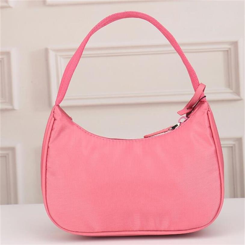 

Candy Colors Designer Nylon Hobo Reedition 2000 Shoulder Bag Luxury Handbag for Women 2021 Trend Baguette Bags PD002251H, Multi