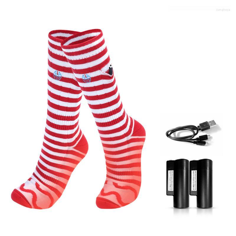 

Sports Socks Heating High Tensile Strength Temperature Adjustment Gloves Adjustable Breathable Camping Hiking Skiing, Blue