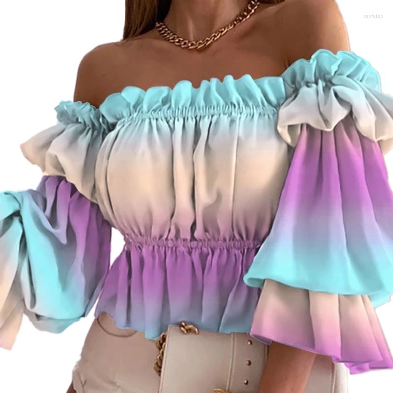 

Women' Blouses Sexy Women Blouse Shirt Blusas Slash Neck Short Shirts Harajuku Fashion Woman Clothing Camisas Mujer Casual Ladies Tops Tee, White
