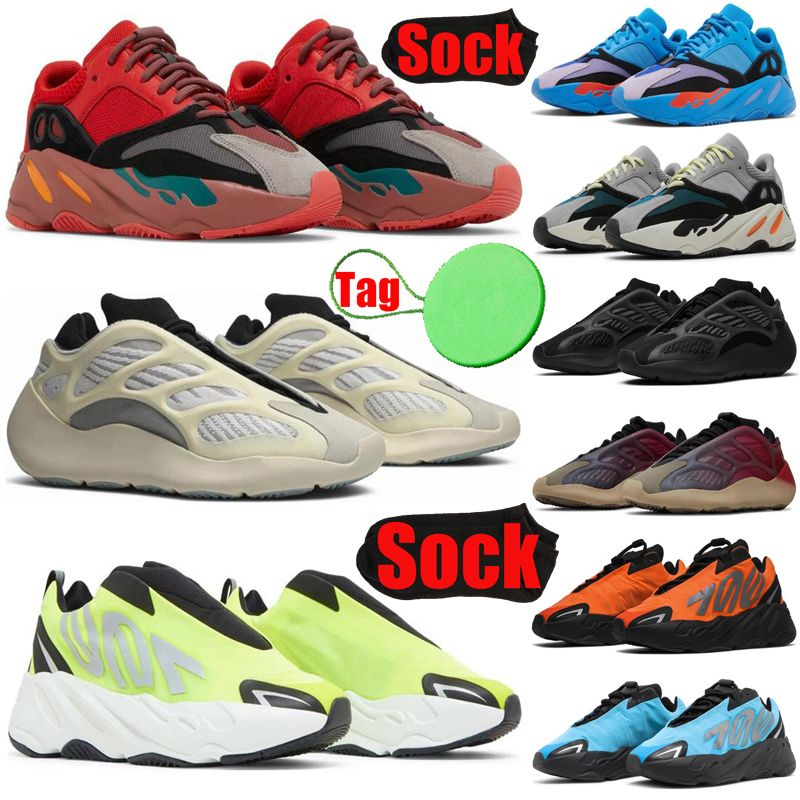 

Running yeezie Shoes 700S Sneakers boost 35 Womens Trainers Hospital V2 V3Blue Magnet Salt Tephra Utility Black 2022 700 Men Women Eur 36-4, Red