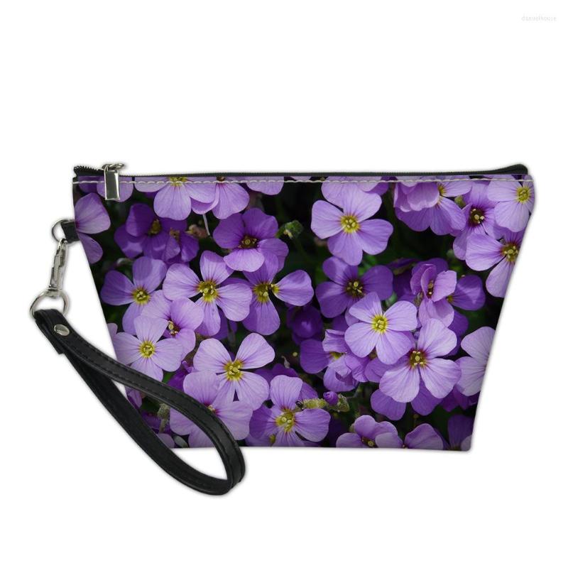 

Cosmetic Bags Creative Petal Pu Bag Ladies Girls Travel Storage, Hm2033406z8