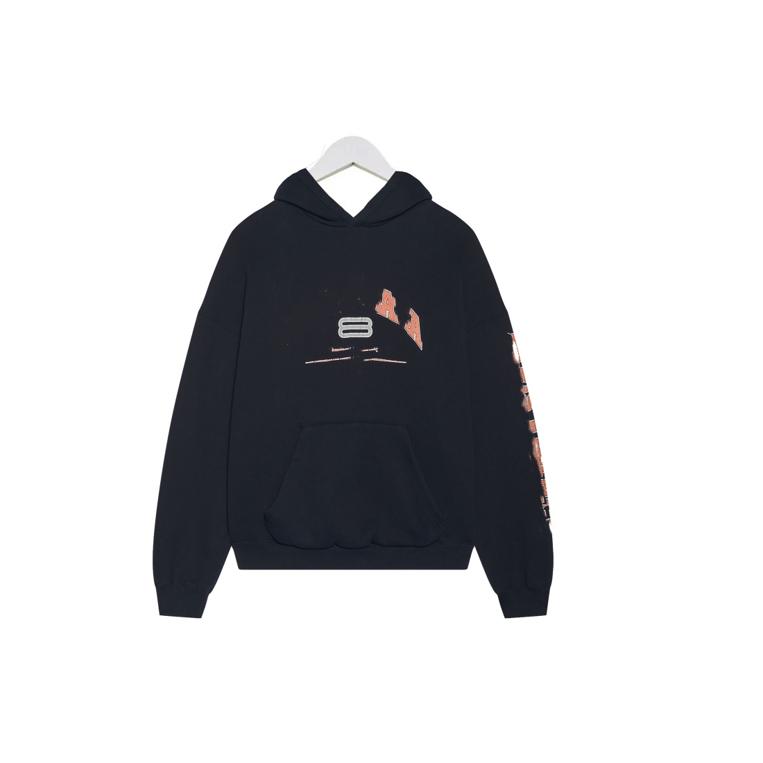 

Hooded Sweatshirt Balencaigaity Luxury Design Wrinkle Resistant Men Women Hooded Pullover High Street Print Winter 04-011