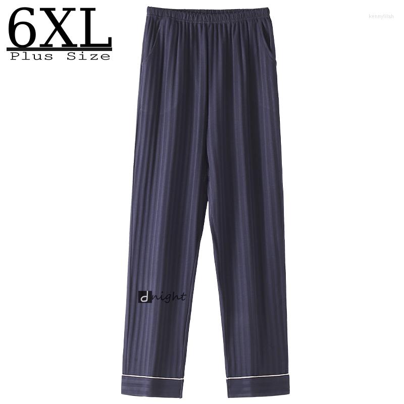 

Men's Sleepwear 1Pcs Men Cotton Plaid Pajama Sleep Pants Home Trousers Oversized 6XL Bottom Wear Pajamas, Unight4003