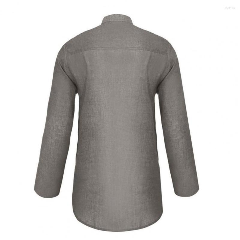 

Men' Casual Shirts Thin Chic Soft Breathable Men Tops Anti-pilling Autumn Single-breasted Clothes, Green