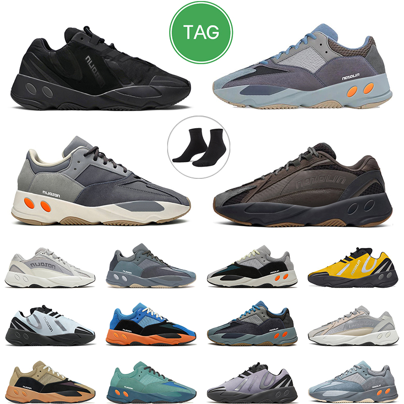 

running shoes 700 for men women Static Inertia Utility Black Mauve Faded Azure Orange Bright Carbon Blue GAI mens trainer, #33