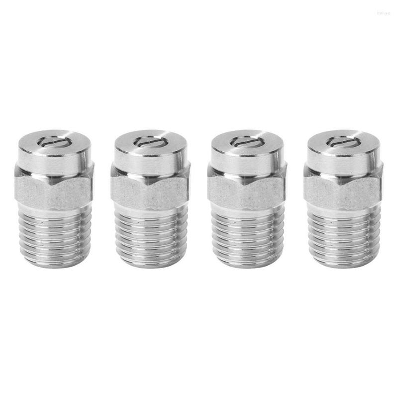 

Car Washer 4pcs Pressure Surface Cleaner Nozzles Replacement Thread Type Tips Nozzle Tip 40 Degree 4000 PSI