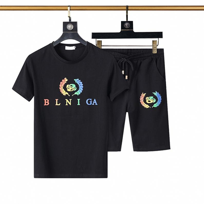 

Mens Designers Tracksuit Set Running 2022 Fashion Men Tracksuits Letter Slim Clothing Track Kit Casual Sports Short sleeve Suit BB456
