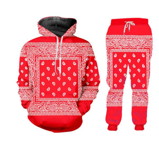 

Women/Men Jogger 3D Pants Sweatshirt Colorful Paisley Graphic Tracksuit Sweatpants Hoody Cashew Floral Streewear 2Piece Set, Multi