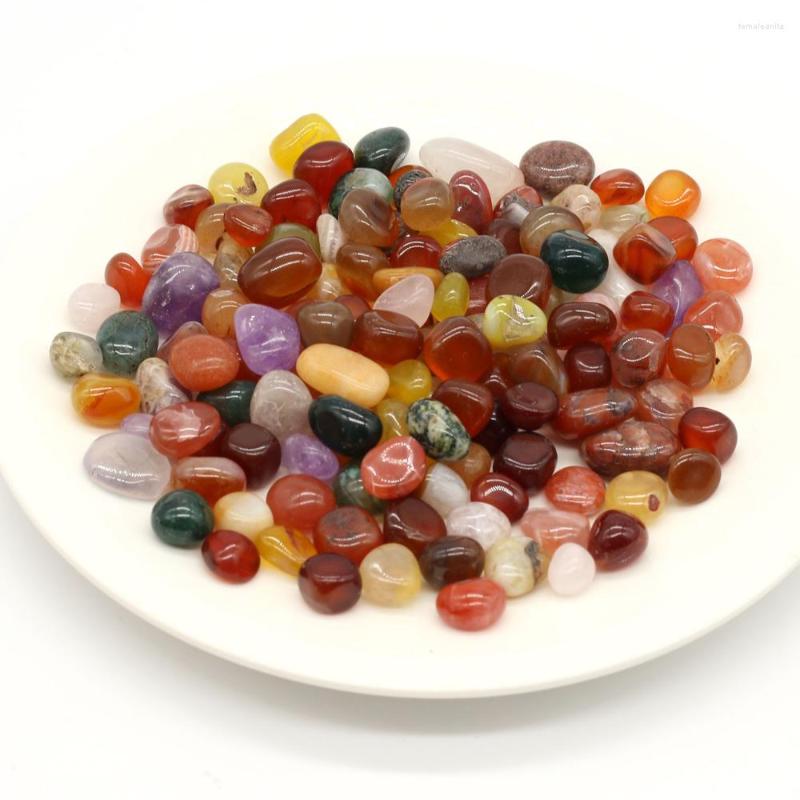 

Beads 2022 -selling Aquarium Ornamental Stone Non-porous Colored Rain Flower Cobblestone Garden Potted Plant Size 20-30mm