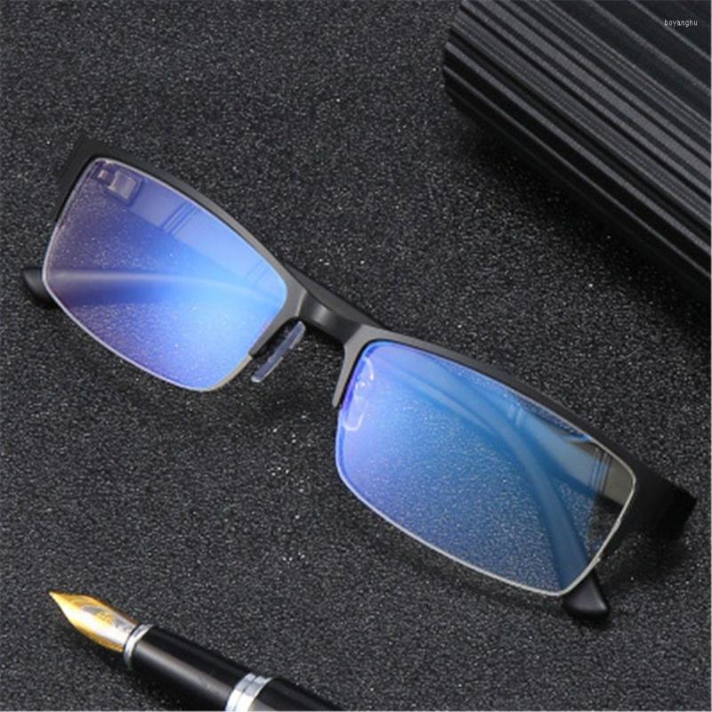 

Sunglasses Flexible Portable Metal Ultra Light Resin 0-600 Diopter Eyeglasses Myopia Glasses Vision Care Reading