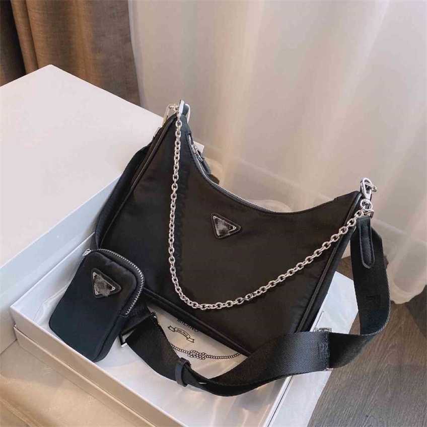 

Clearance Summer inner patch bag horizontal style square chain solid soft handle Black Zip Bag, Twenty-five seven nineteen