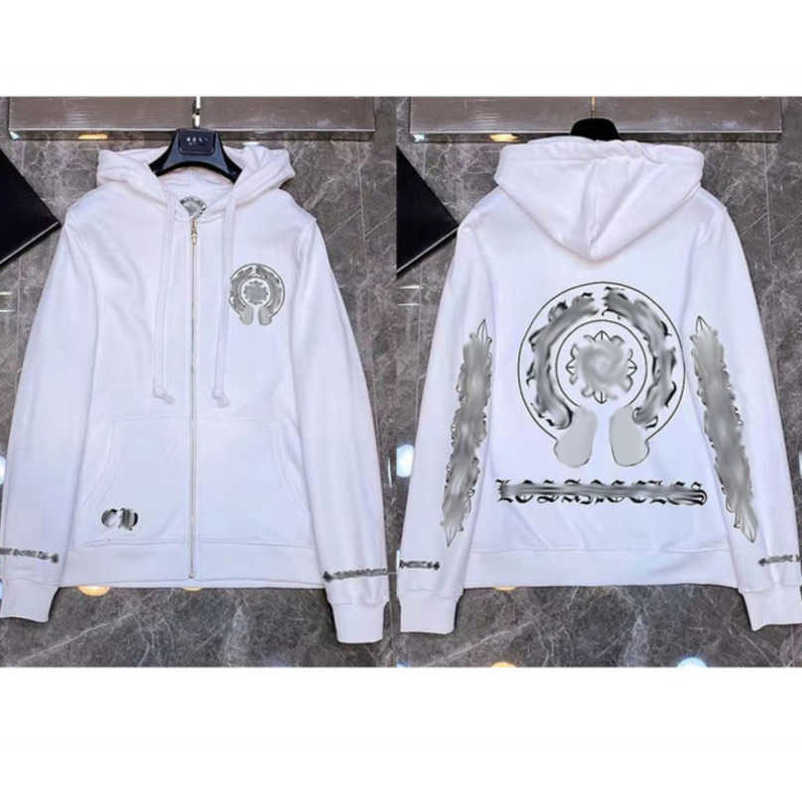 

Luxury Classic Mens Jackets Sweatshirts Fashion Designer Hoodies Zipper Hooded Sweater Cross Pullover Sanskrit Hoodie Casual Men Women Tops Coat Jacket W13f