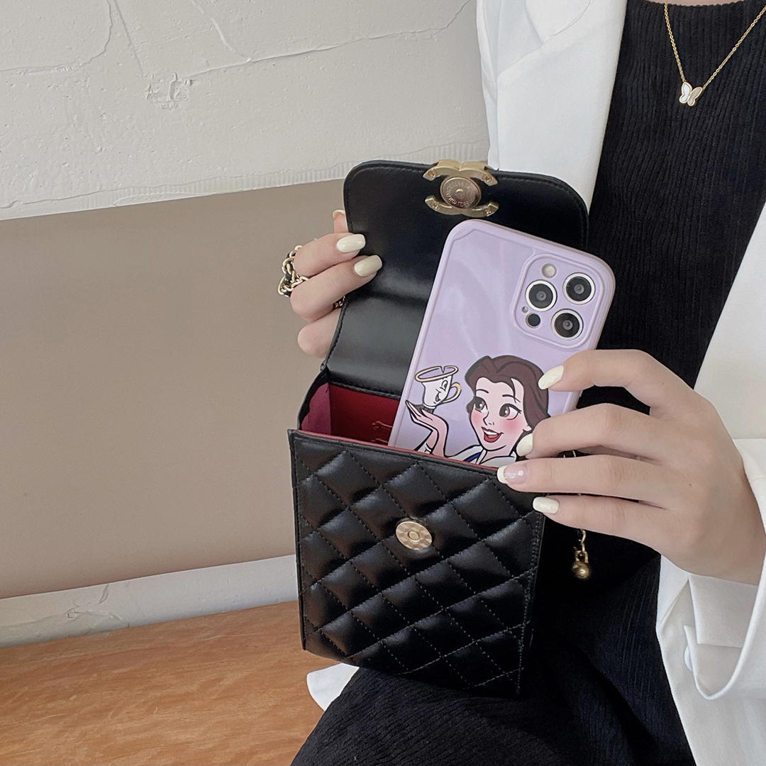 

Beautiful Crossbody TwoC Designer Phone Bags Cases for iPhone 14 13 12 11 Pro Max X Xs Xr 7 8 Plus Samsung Galaxy S Note 10 20 21 22 Unltra Leather Handbag Case Bag with Box, A6