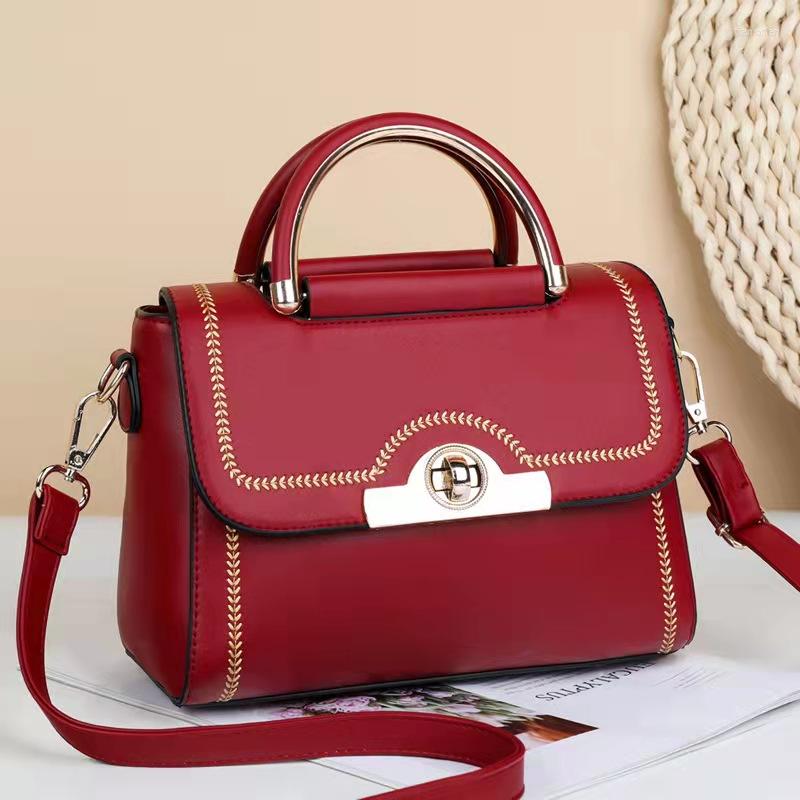 

Evening Bags Bag Women 2022 Trendy Fashion Simple Handbag Wild Casual Ladies One-Shoulder Messenger, Black