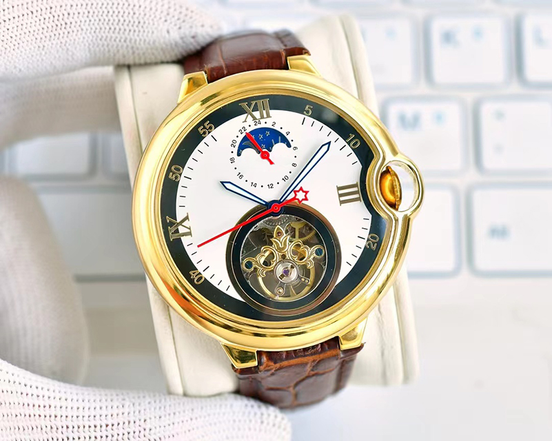 

Men's watches Design of fully automatic mechanical movement for boutique 44mm, Color 5