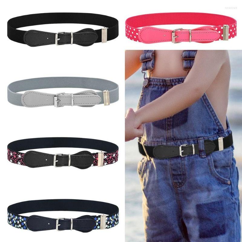 

Belts Casual Adjustable Jeans Pants Stretch Waistband Elastic Decoration Waist Belt, Black