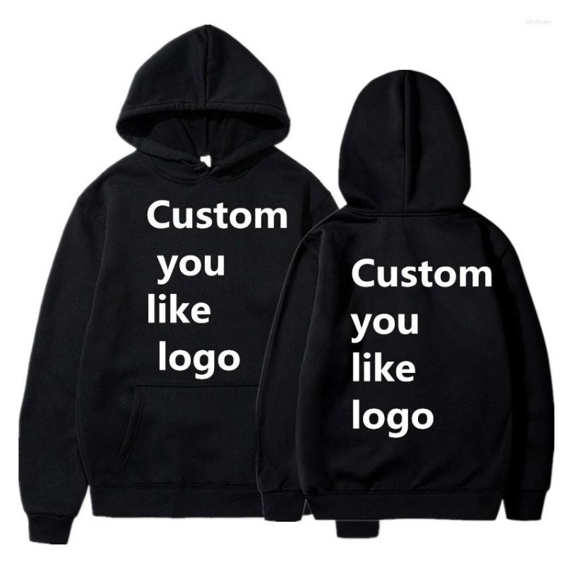 

Men' Hoodies Custom Logo Text Po 3D Full Print Men Women Personalized Customize Sweatshirt Customization For Drop And Bulk, Black t