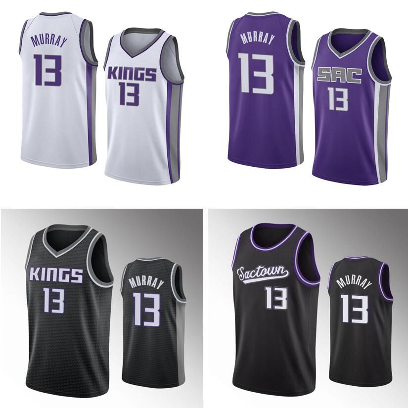 

CUSTOM custom Basketball Jerseys Keegan Murray Sabonis 2022-23 season Blue red black White city Men Women Youth jersey, With logo