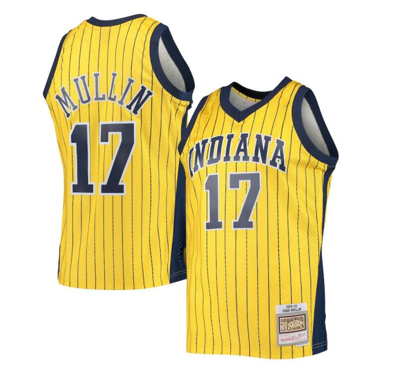 

CUSTOM custom Stitched Chris Mullin Jersey S-6XL Mitchell & Ness 1999-00 Mesh Hardwoods Classics retro version Men Women Youth basketball je, Stitched jersey