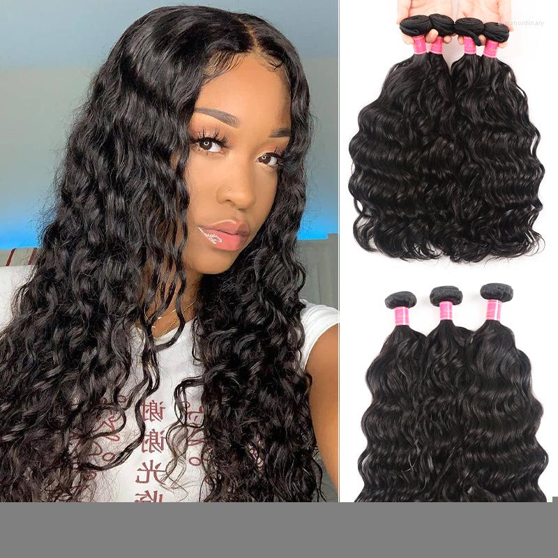 

Human Hair Bulks Ali Julia Products Brazilian Natural Wave Weave Bundles 8 To 26 Inches Extensions Remy 1pc 3pcs 4pcs