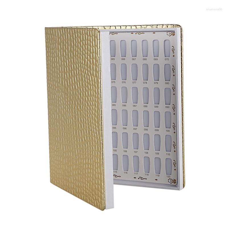 

Nail Art Kits 120 Tips Color Display Book Polish Chart Cute For Salon Tool With False Na