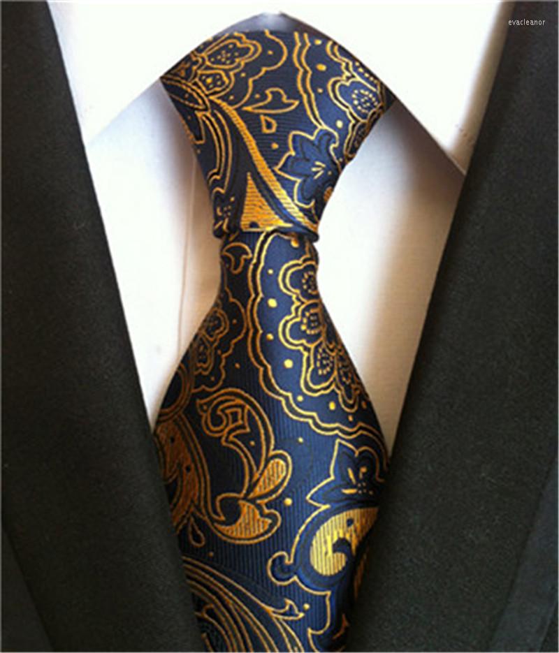 

Bow Ties SCST Brand Corbatas Cravate Paisley Print 8cm Men's Neckties Wedding Neck For Men Tie Mens Silk Necktie Gravata A018