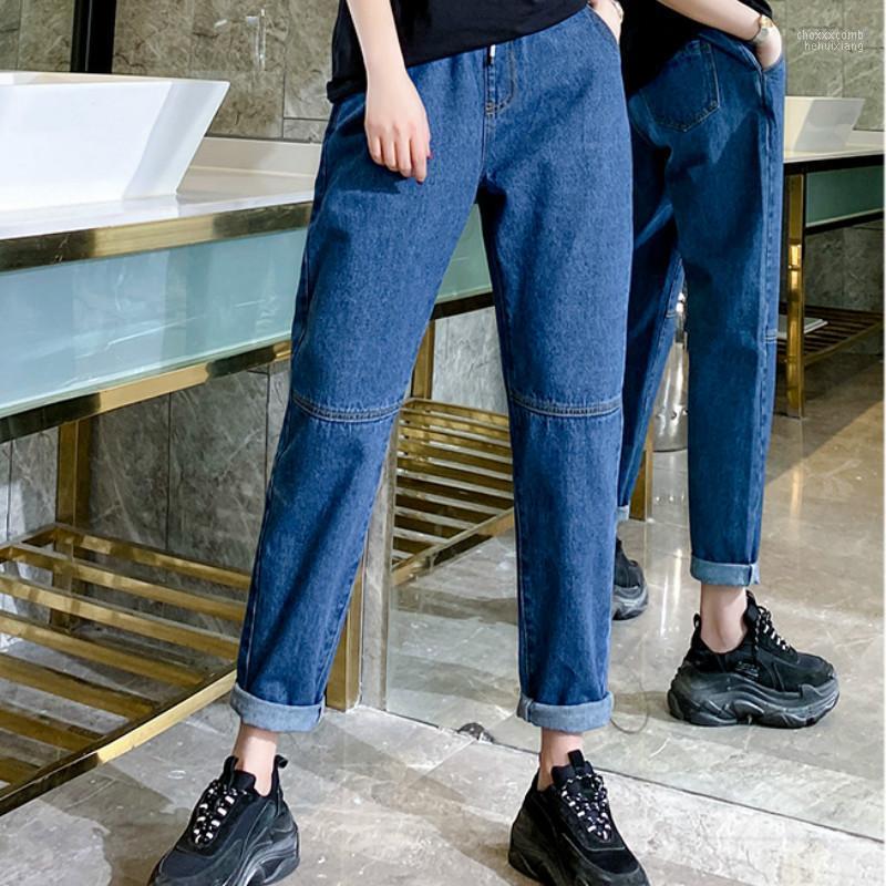

Women' Jeans Women' Casual Woman High Waist Loose Denim Harem Pants Mujer Plus Size Chic For Women Pantalon Femme 5xl, Blue