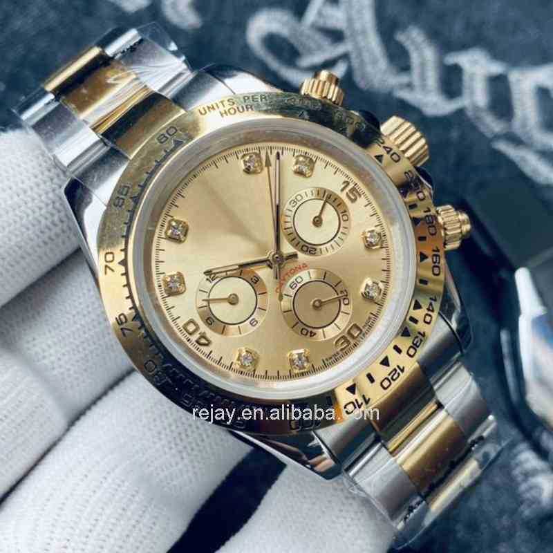 

316l Stainless Steel Ceramic Bezel Luxury Automatic Mechanical Watch 40mm Dayton n Luminous Aaareplica Waterproof, Logo - 3