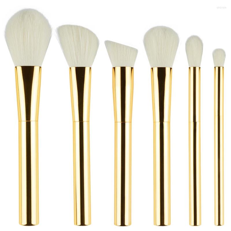 

Makeup Brushes 1Pcs Golden Brush Set Beginner Beauty Tools Soft Not Tie Face Powder Eye Shadow Foundation