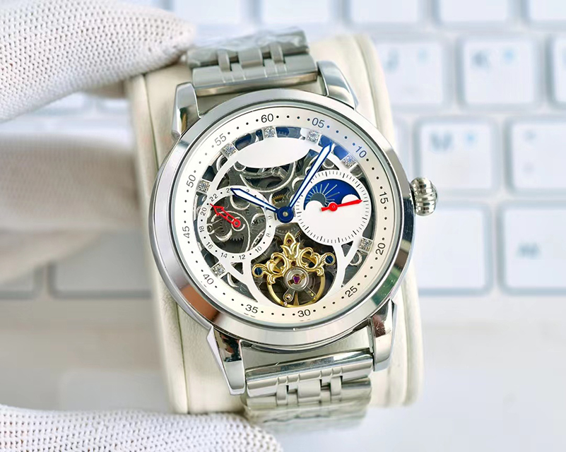 

Boutique men's watch Top 316 stainless steel case strap 42mm, Color 5