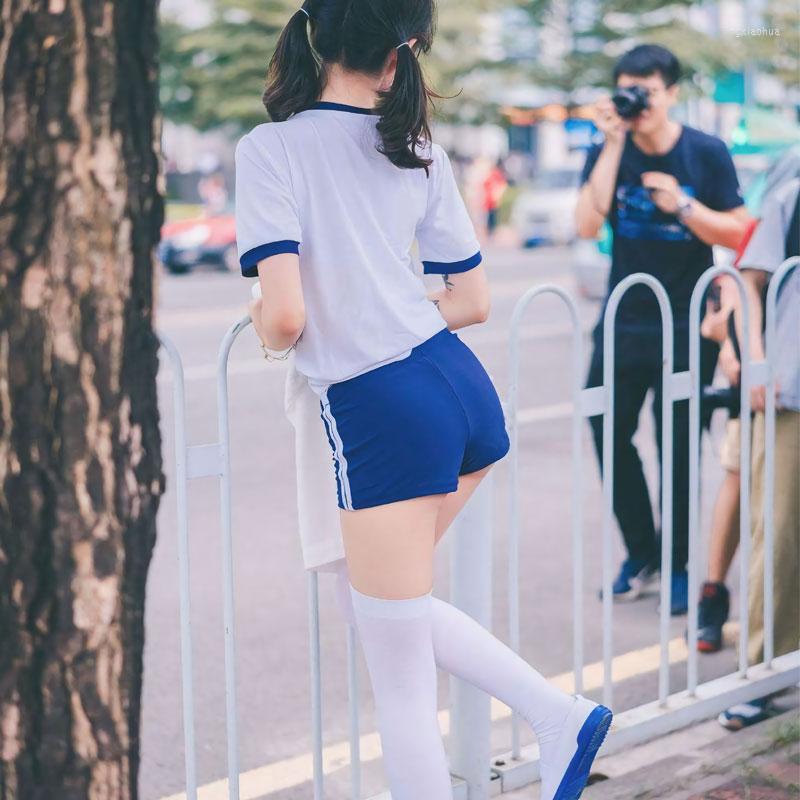 

Clothing Sets Japanese School Uniform Women Jersey Anime Cosplay Costume Gym Sportwear Cheerleader Volleyball JK Suit T Shirt Shorts, Only shorts