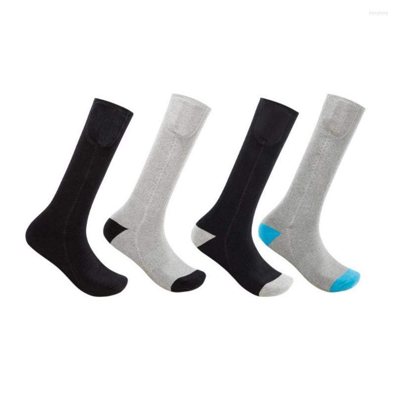 

Sports Socks 1 Pair Heated Remote Control Electric Heating Rechargeable Battery Winter Thermal For Men Women Outdoor