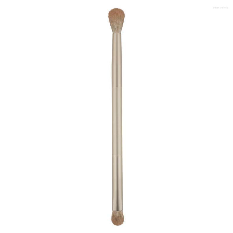 

Makeup Brushes 1/2Pcs Metal Professional Portable Double-headed Eye Shadow Beauty Tools Goat Hair Cosmetic Brush