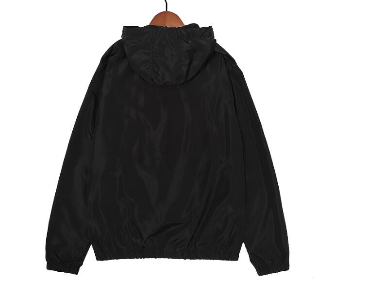 

2023 Men's Jackets Women' Plus Size Outerwear Reflective Letter Printed Men Hooded Jackets Fashion Designer Coats 5xxx, Gray