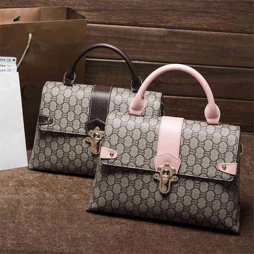 

Purses new casual handbag fashion versatile women's bag classic printed sling single Shoulder Messenger Bag Handbag Black Friday, Pink