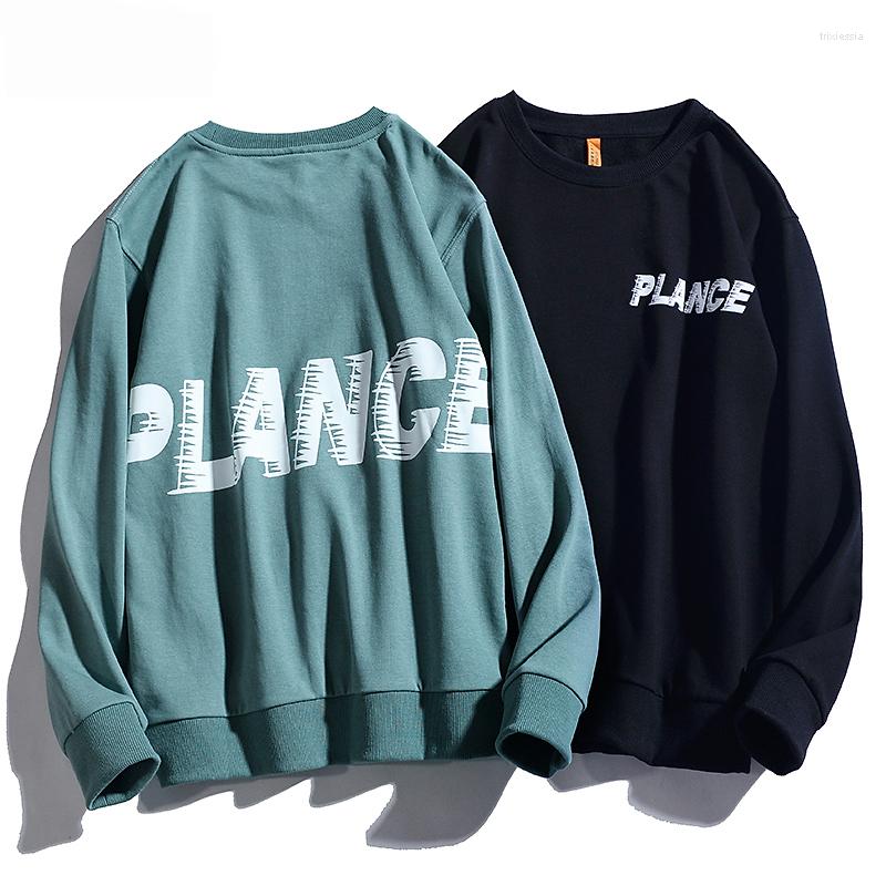 

Men' Hoodies Men Sweatshirts 2022 Arrival Spring And Autumn Male Pullover Personality Letter Loose Korean Style Teenager Boys Fashion H95, Black