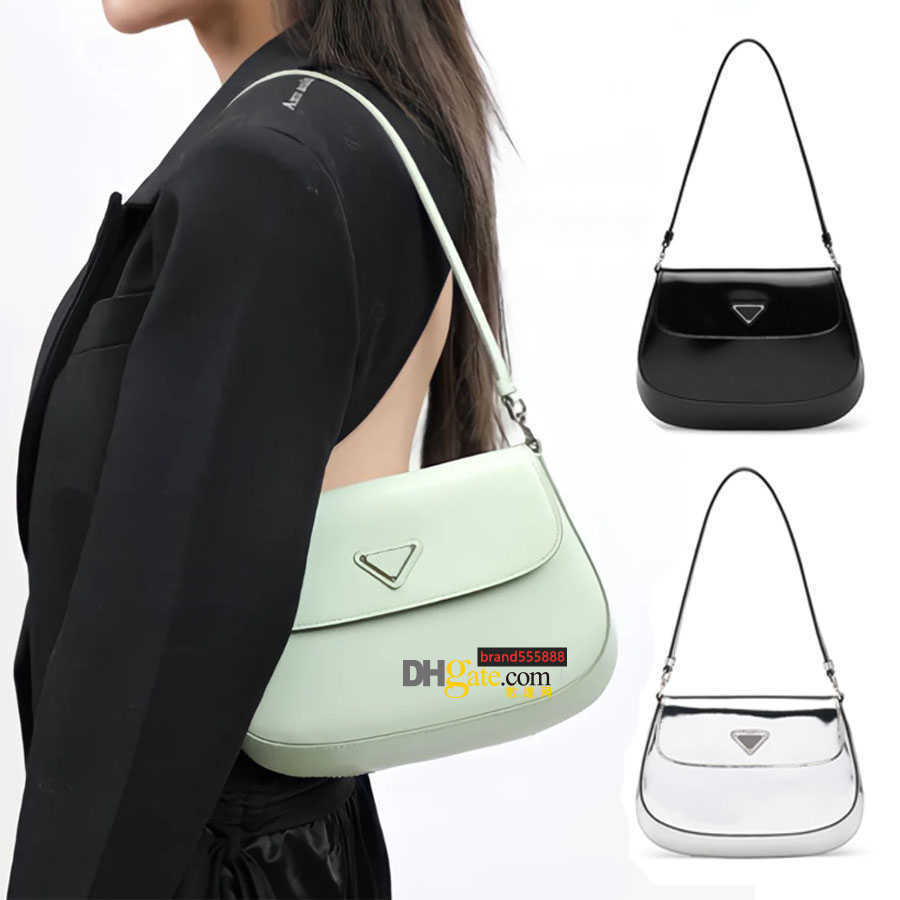 

High QualityBrushed Leather Shoulder Bags with Flap Fashion Brand Handbag Luxurys Designers Crossbody Handbags Purse, Aqua pd brand