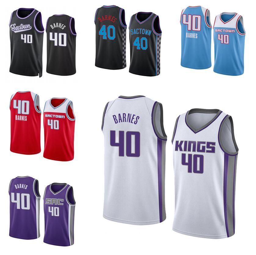 

CUSTOM custom Basketball Jerseys Harrison Barnes 2022-23 season Blue red black White city Men Women Youth jersey, With logo
