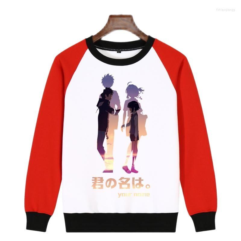 

Men's Hoodies Unisex Japan Your Name Tachibana Taki Miyamizu Mitsuha Hoodie Rap Sweatshirts Jacket Coat Pullovers