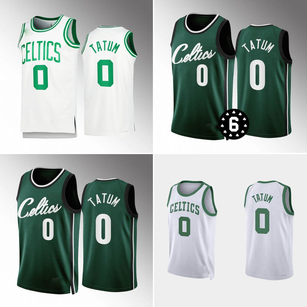 

CUSTOM Men Jayson Tatum Boston''Celtics''Jersey Custom 2022-2023 Basketball Jerseys Shirt Classic Edition White Icon Green, Color
