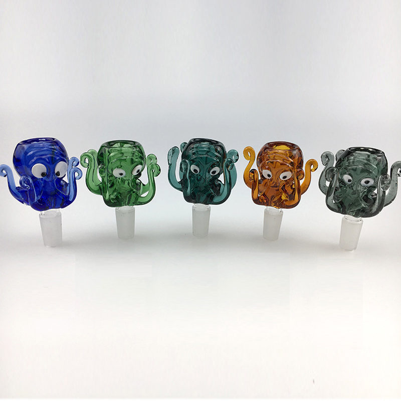 

DPGB111 Smoking 14Mm 19Mm Colored Sleeve-fish Glass Bong Bowl