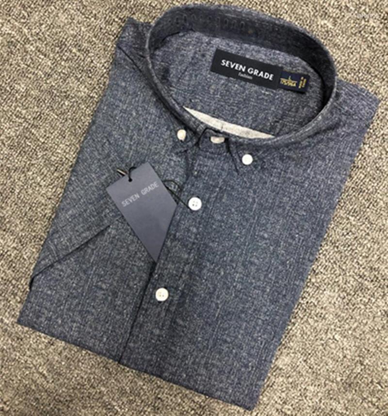 

Men's Casual Shirts Men's High Quality Embroidery Homme Small Horse Classic Camisa Masculina Men Short Sleeve Dress Satin Fabric Hombre