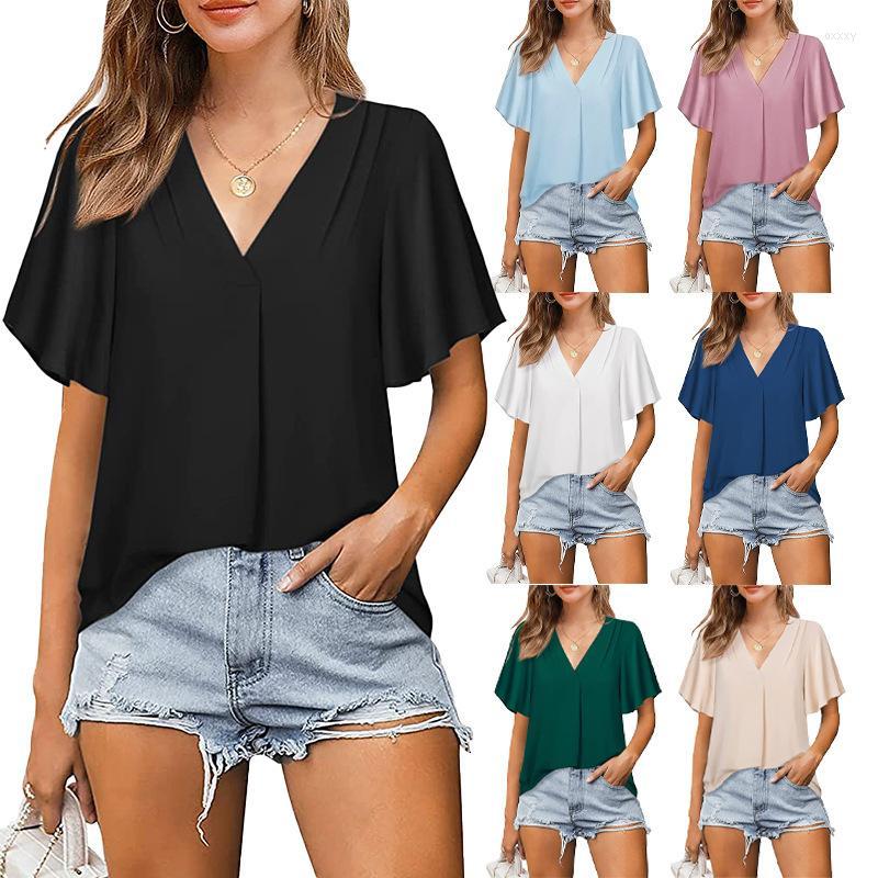 

Women' T Shirts Women' T-Shirt Summer Shirt Women' Fashion Loose Clothes Casual Blouse Tops Female Plus Size WomenWomen, Black
