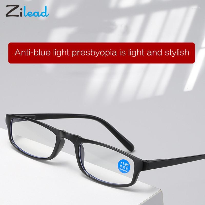 

Sunglasses Zilead Reading Glasses Men Women Anti Blue Light Presbyopic Eyewear Unisex Spring Hinge Readers Eyeglasses Oculos Diopters 1 4