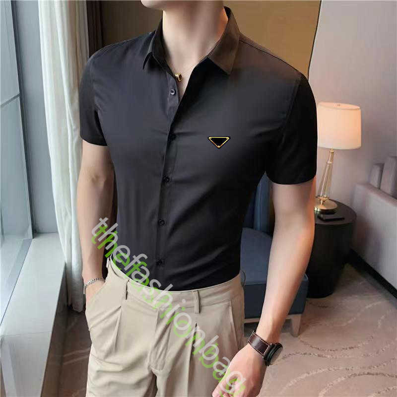 

Mens Casual Shirts Designer Polos Short Sleeves Summer Man T Shirt Tops With Letters Budge Tshirts M-5XL, Pink