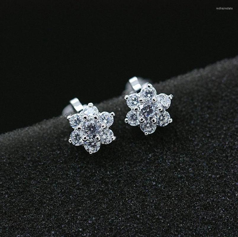 

Backs Earrings 11.11 Flower Clip On Earring Stylish For Women Top Quality No Hole Ear Jewlery Gold Color Plated Daily Dress Accessory Gift