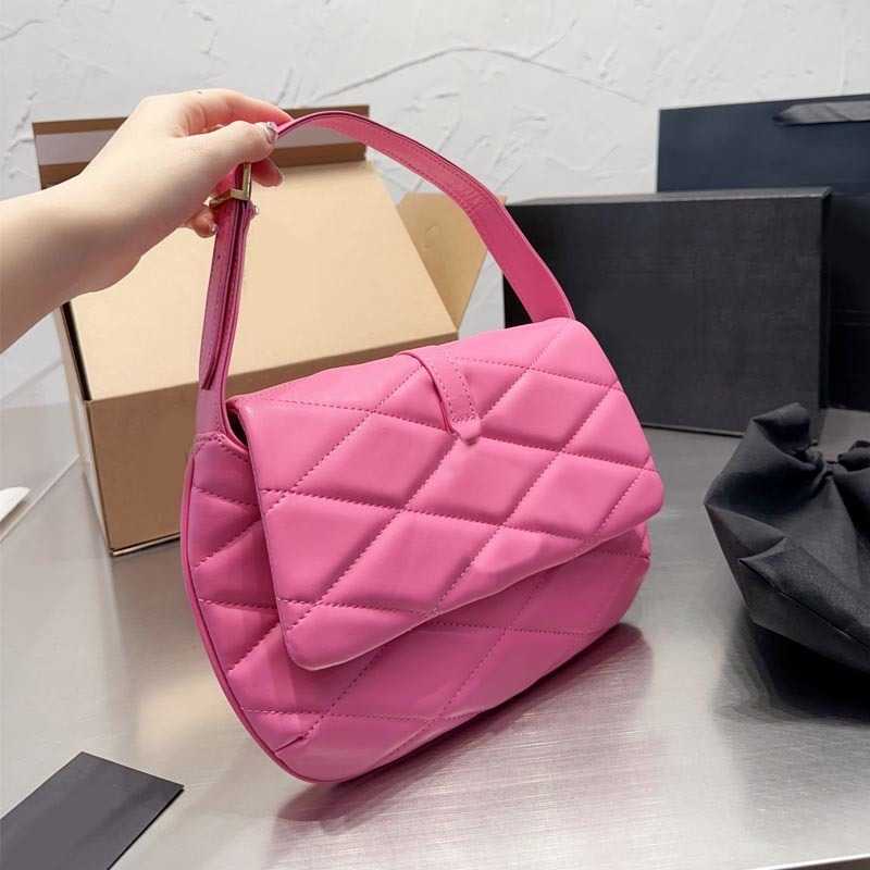 

Designer Luxury YYSL Bags For Womens Handbags Crossbody Purses YSLitys large Capacity Versatile The Tote Bag Loulou Multicolour Fashion Leather Wallet UJ17, Pink--24cm