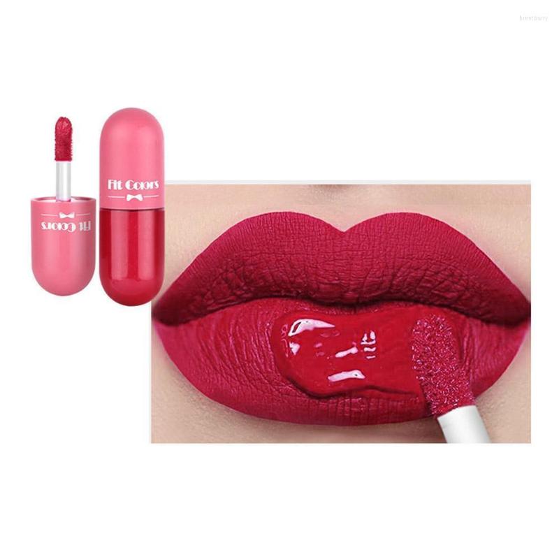 

Lip Gloss Matte Tint Velvet Lipstick Pigment Red Lips Plumper Makeup Tattoo
